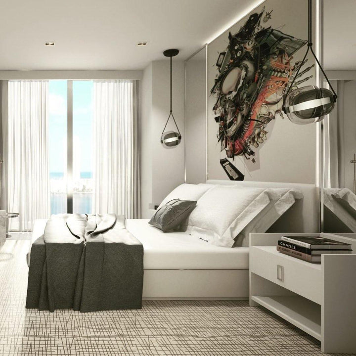 Orba Suspension Lampe en Verre Contemporain - Neutralighting