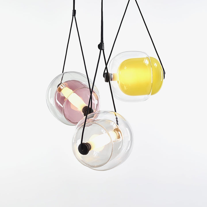Orba Suspension Lampe en Verre Contemporain - Neutralighting