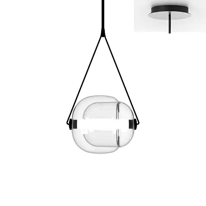 Orba Suspension Lampe en Verre Contemporain - Neutralighting