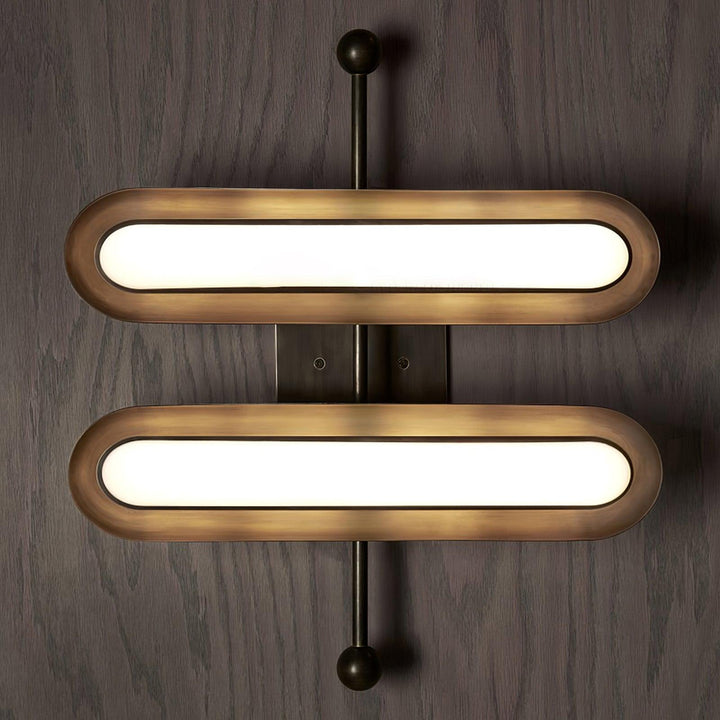 Oriel Applique murale industrielle en acrylique - Neutralighting