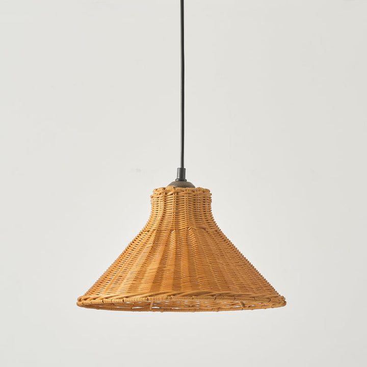Vamirel Lampe Pendante en Rotin Naturel Minimaliste Moderne - Neutralighting