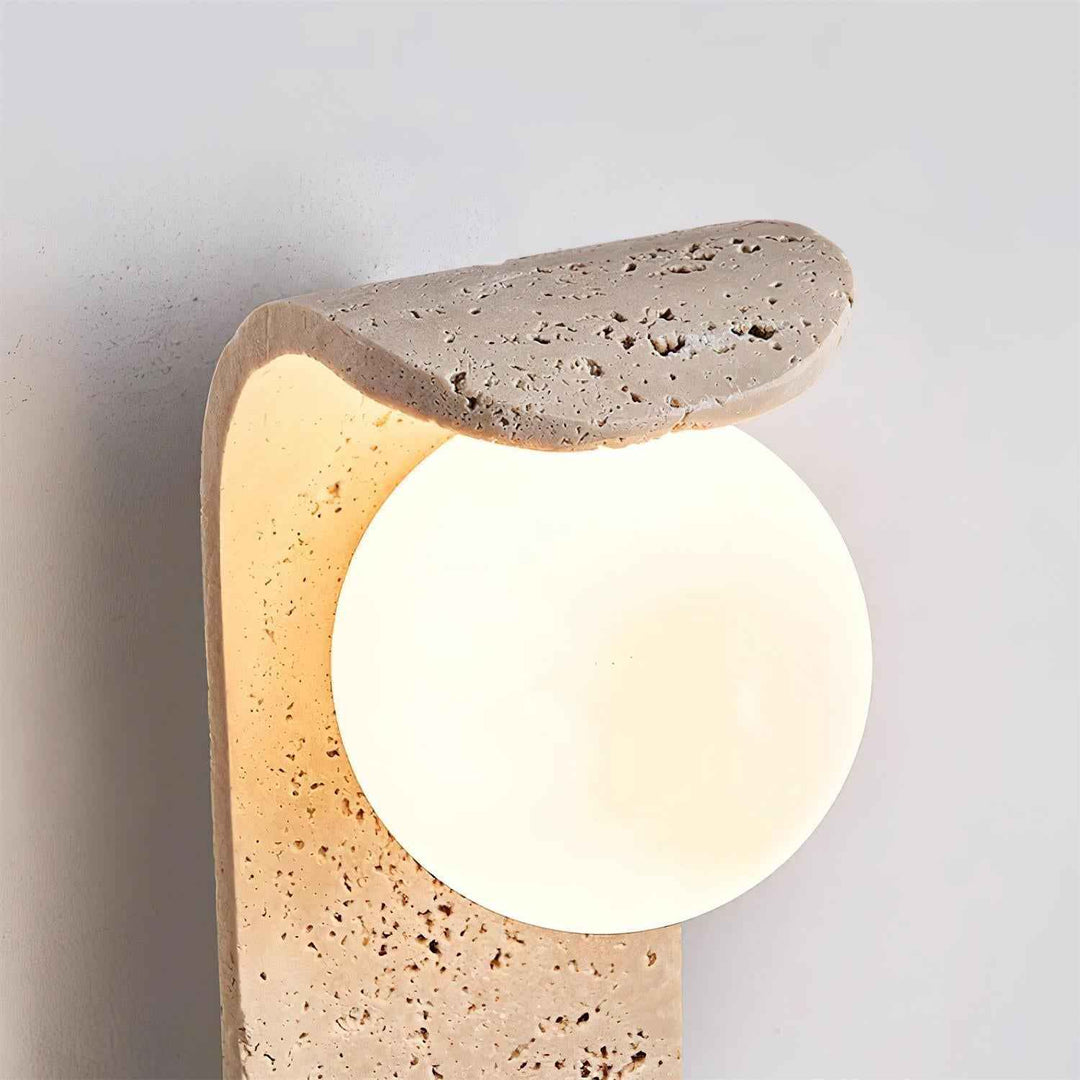 Terra Verre 25cm Beige LED 7W