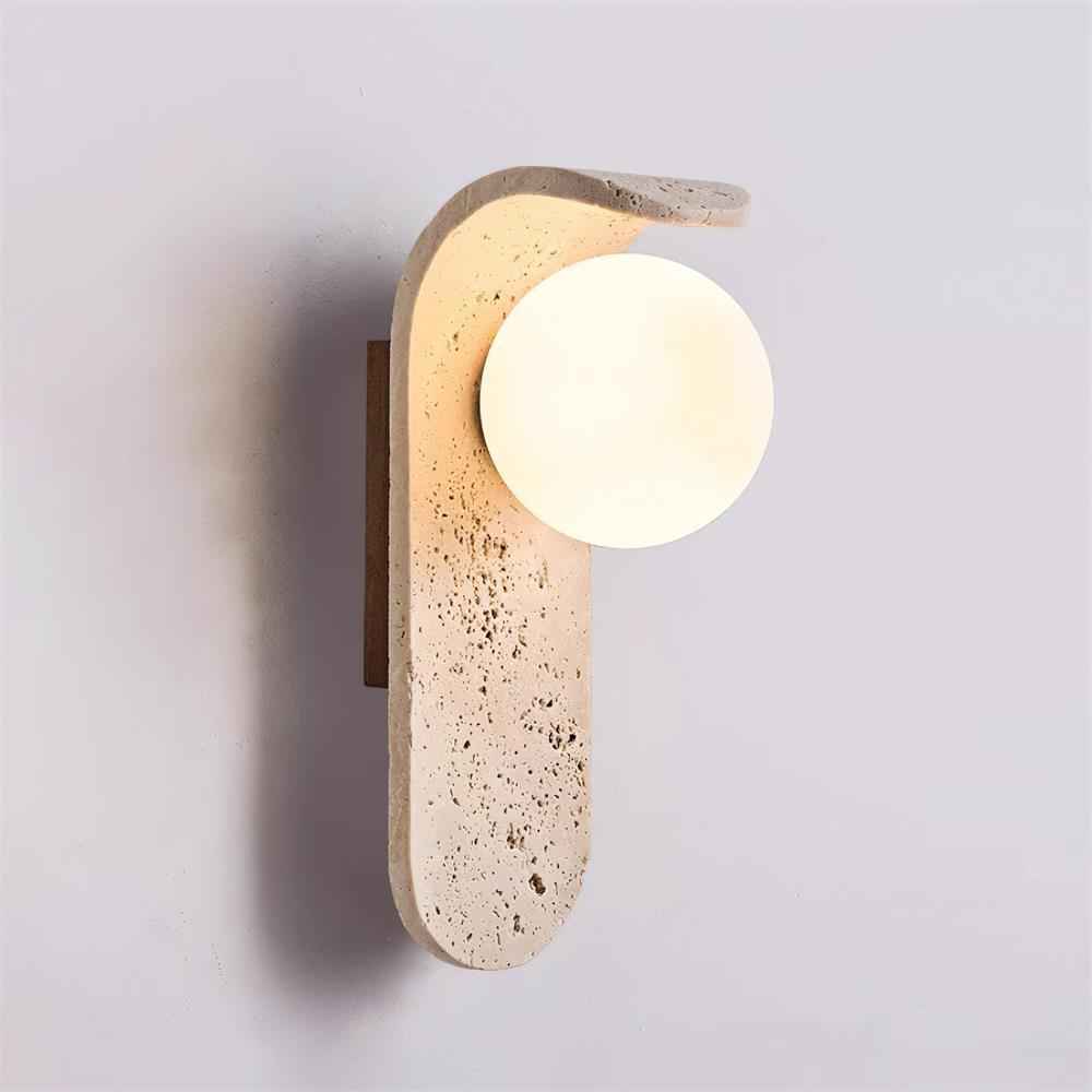 Terra Verre 25cm Beige LED 7W