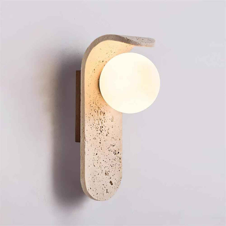 Terra Verre 25cm Beige LED 7W