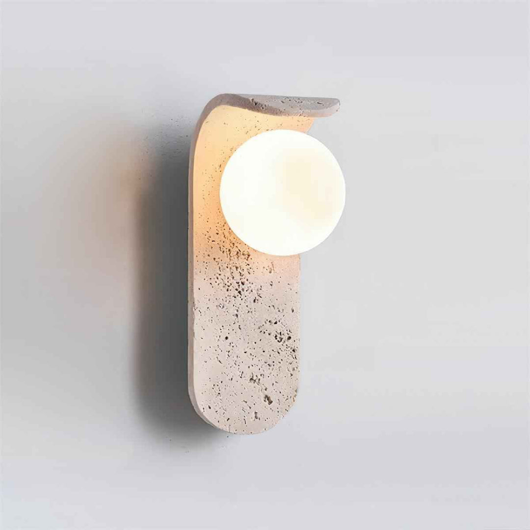 Terra Verre 25cm Beige LED 7W