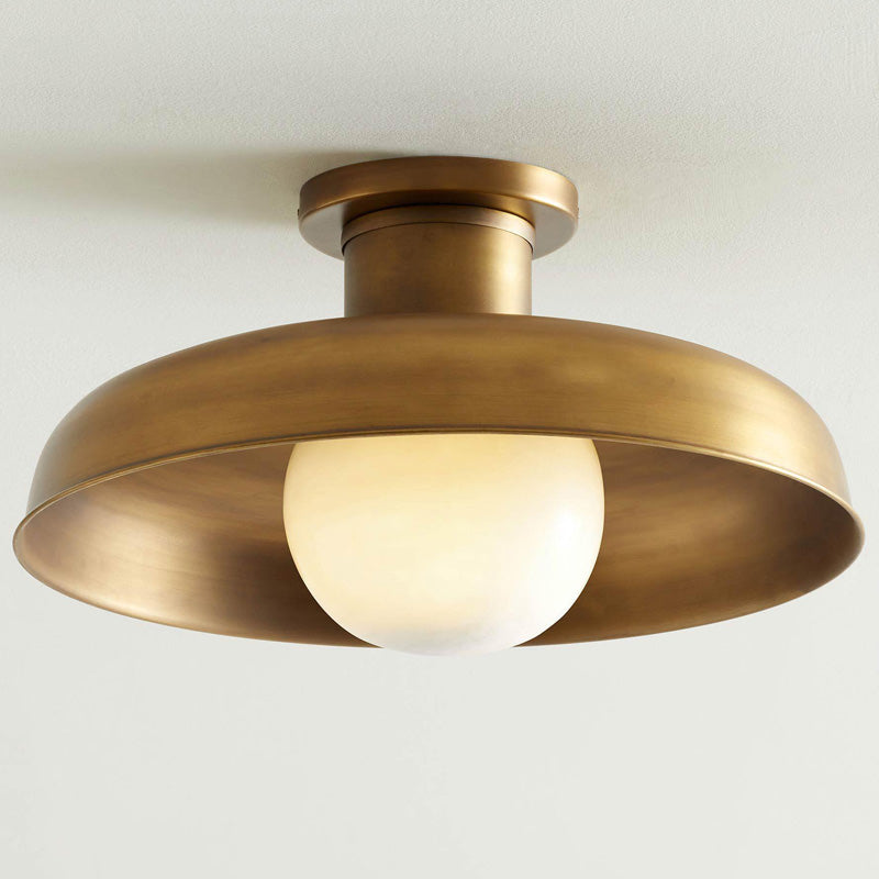 Quasar Lampe de Plafond Semi-Encastrée en Métal et Verre Style Minimaliste Moderne - Neutralighting