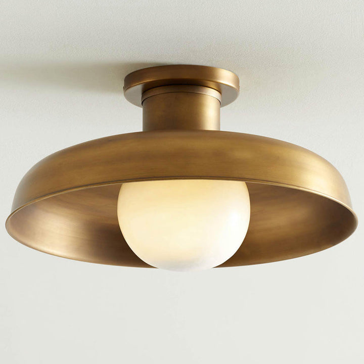 Quasar Lampe de Plafond Semi-Encastrée en Métal et Verre Style Minimaliste Moderne - Neutralighting