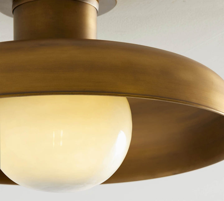 Quasar Lampe de Plafond Semi-Encastrée en Métal et Verre Style Minimaliste Moderne - Neutralighting