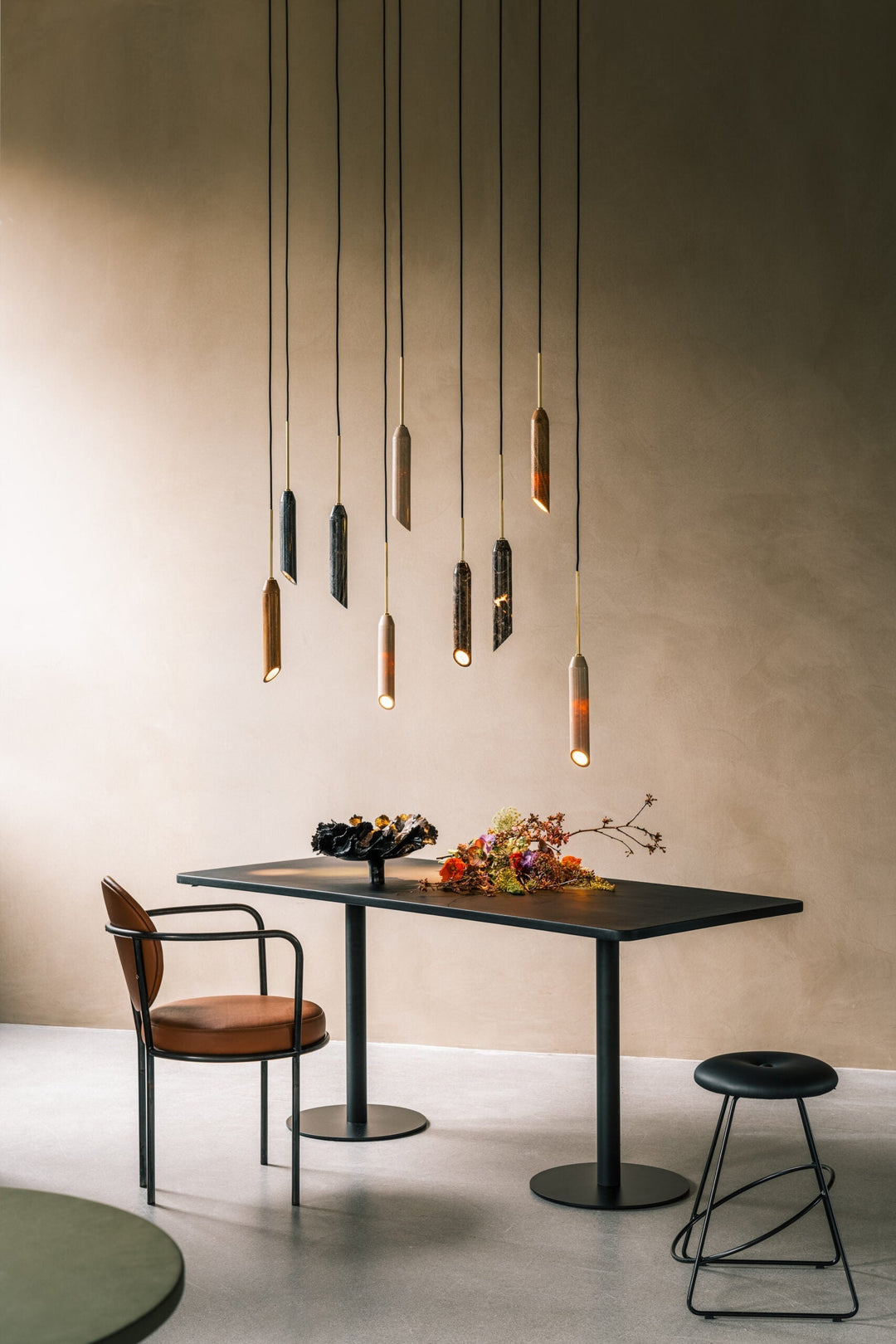 Arise Lampe Pendante en Marbre et Travertin Minimaliste Moderne - Neutralighting