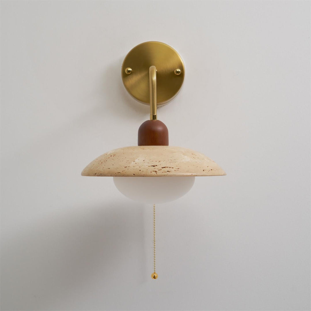 Cavone Applique murale en travertin - Neutralighting