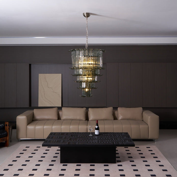 Aurora Lustre Cascade Verre Murano Vintage - Neutralighting