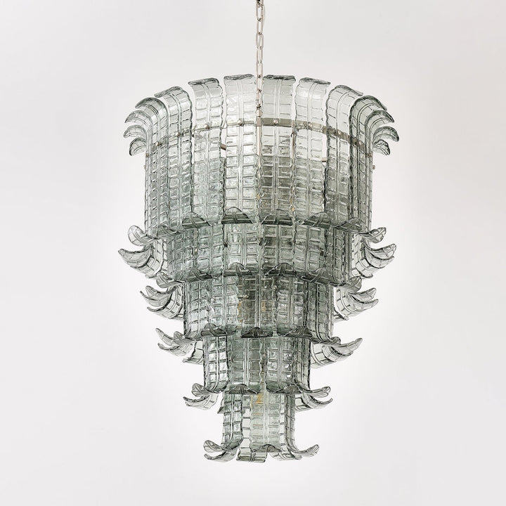 Aurora Lustre Cascade Verre Murano Vintage - Neutralighting