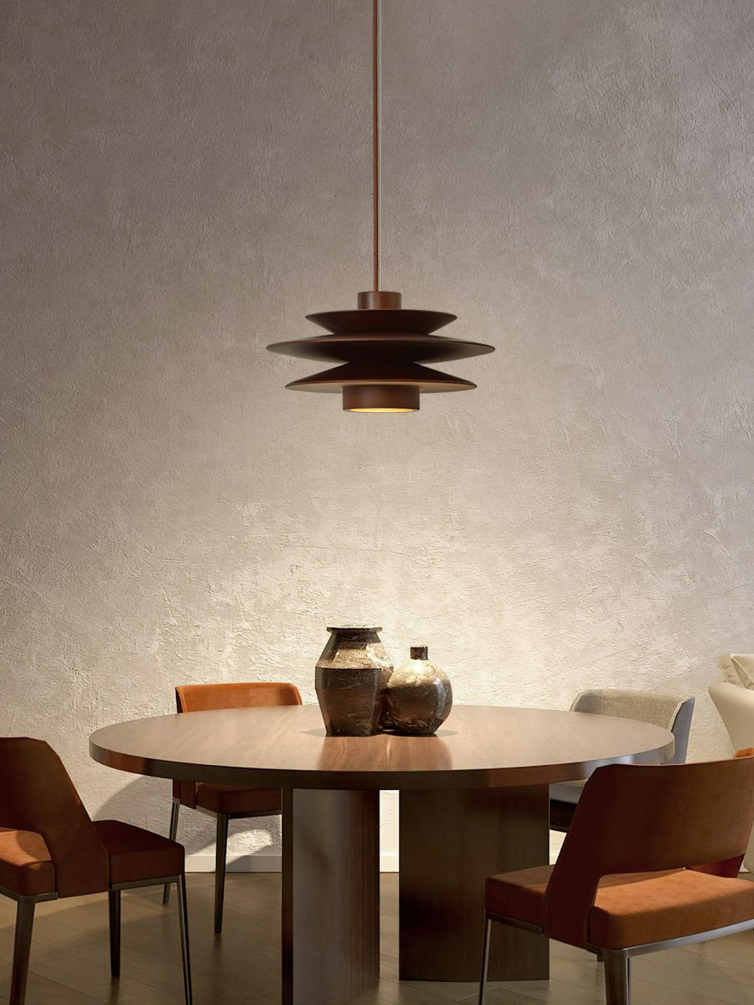 Eldora Lampe Pendante Rétro en Bois - Neutralighting