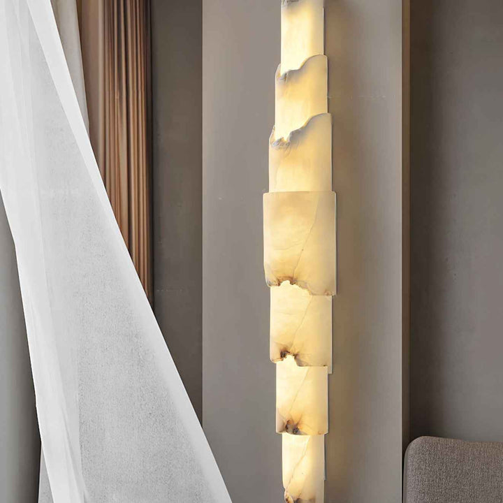 Elara Métal 59cm Blanc LED 12W