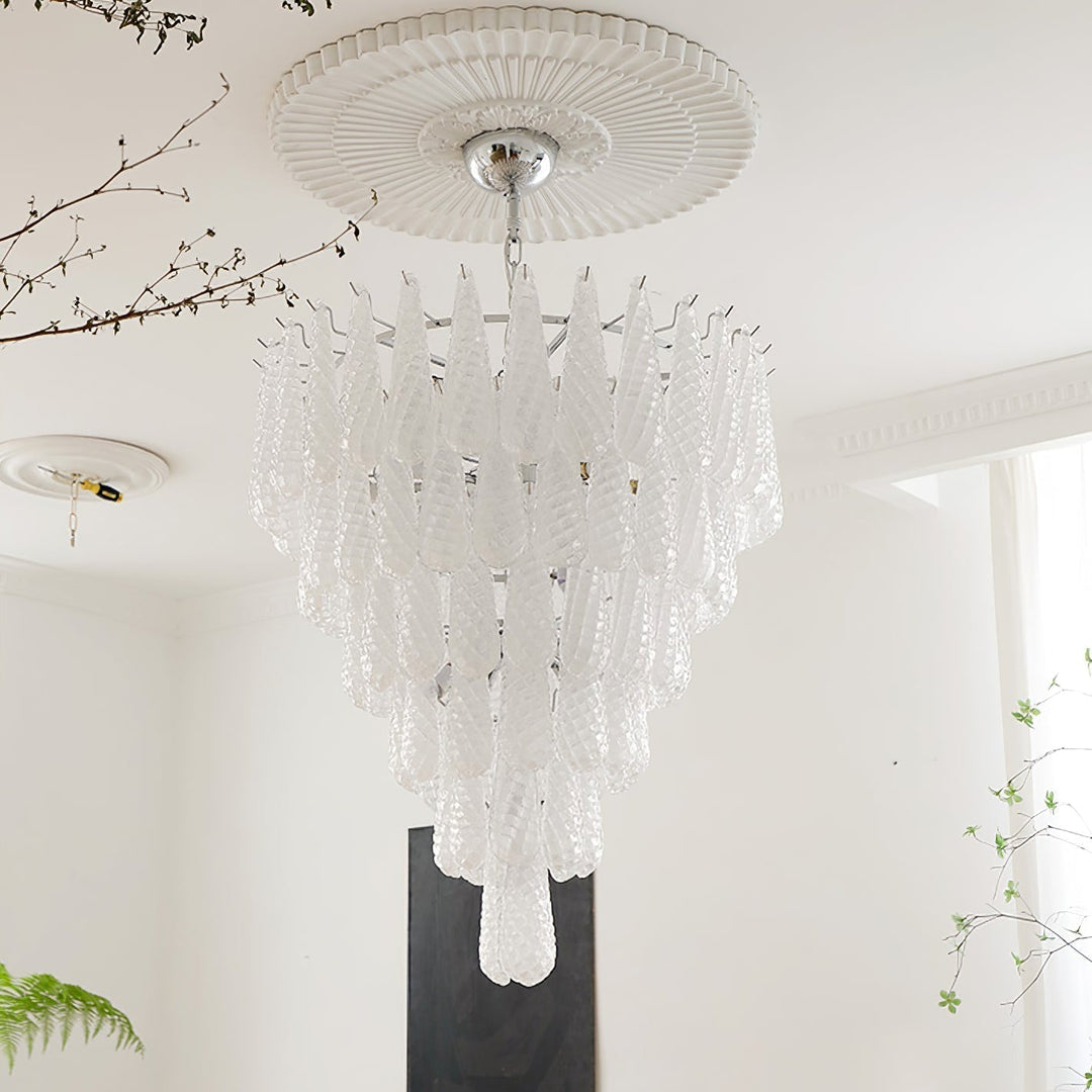 Case Lustre Cascade de Gouttes de Verre - Neutralighting
