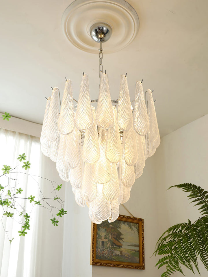 Case Lustre Cascade de Gouttes de Verre - Neutralighting