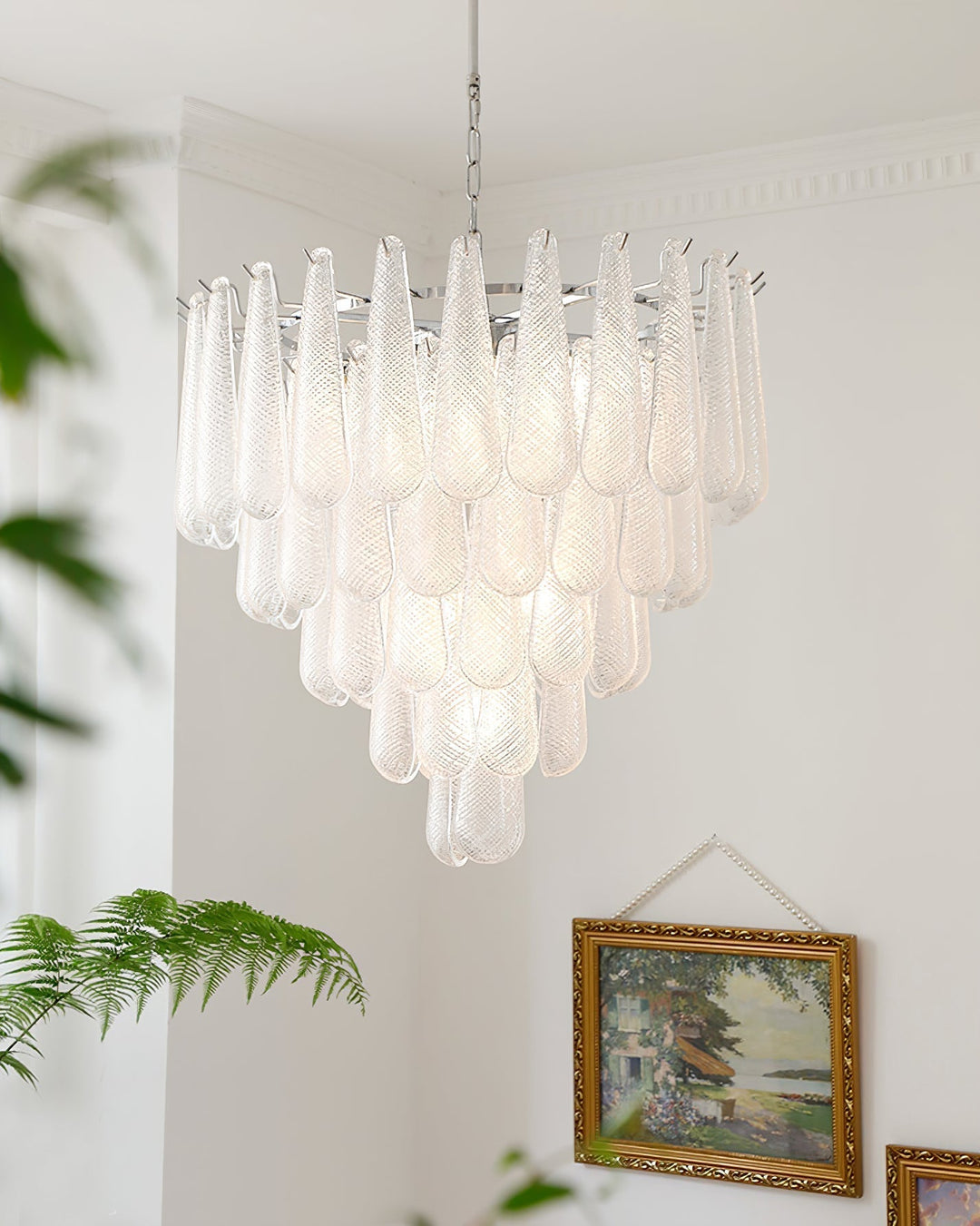 Case Lustre Cascade de Gouttes de Verre - Neutralighting