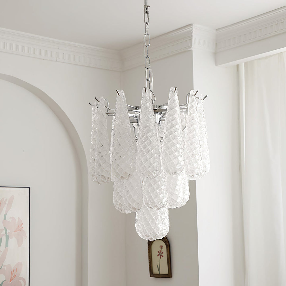 Case Lustre Cascade de Gouttes de Verre - Neutralighting