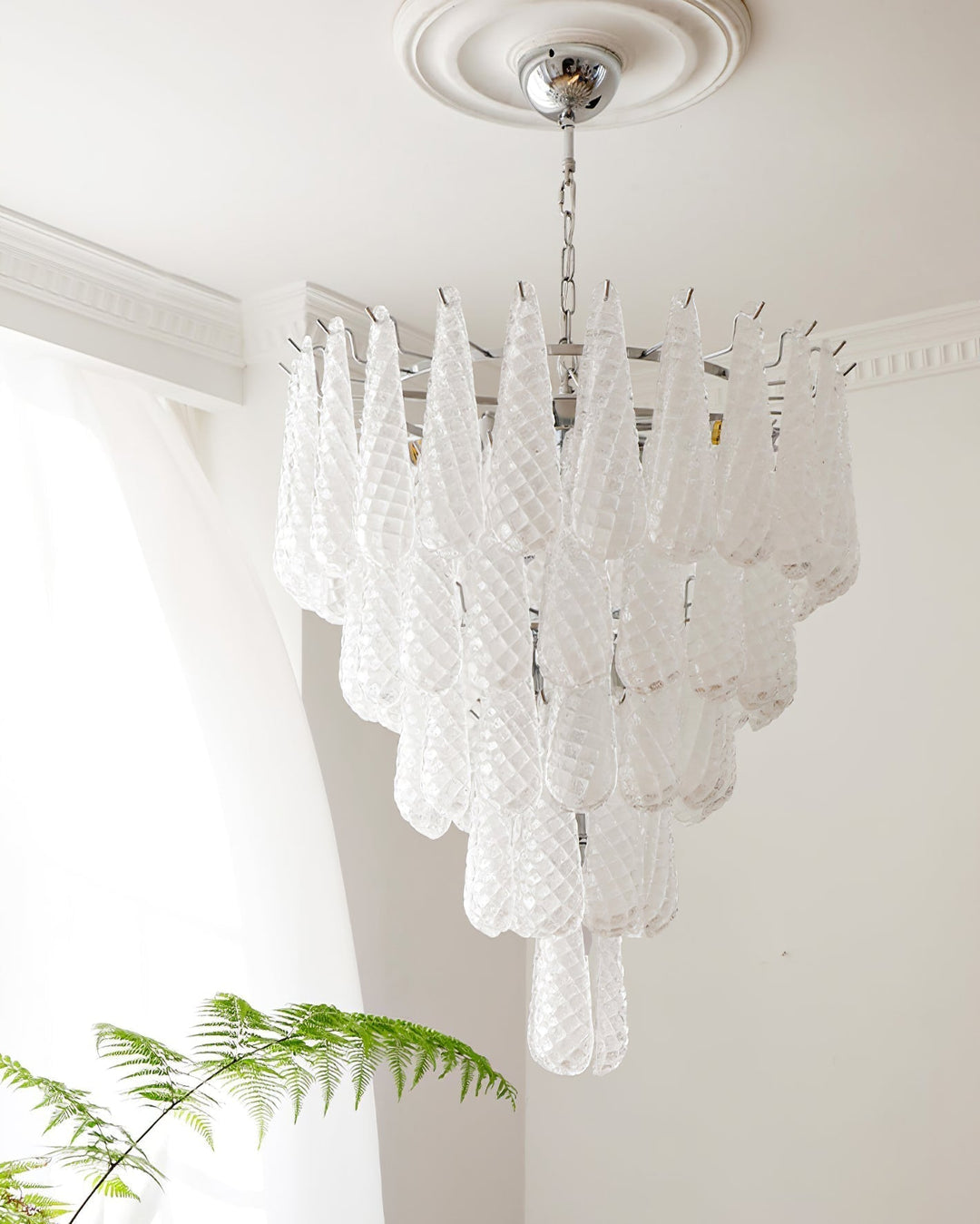 Case Lustre Cascade de Gouttes de Verre - Neutralighting