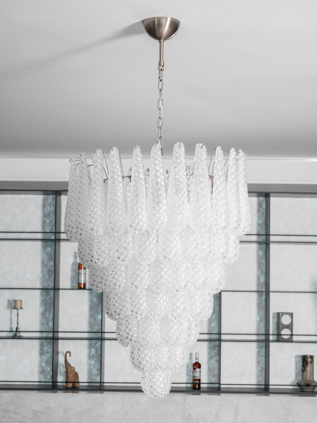 Case Lustre Cascade de Gouttes de Verre - Neutralighting