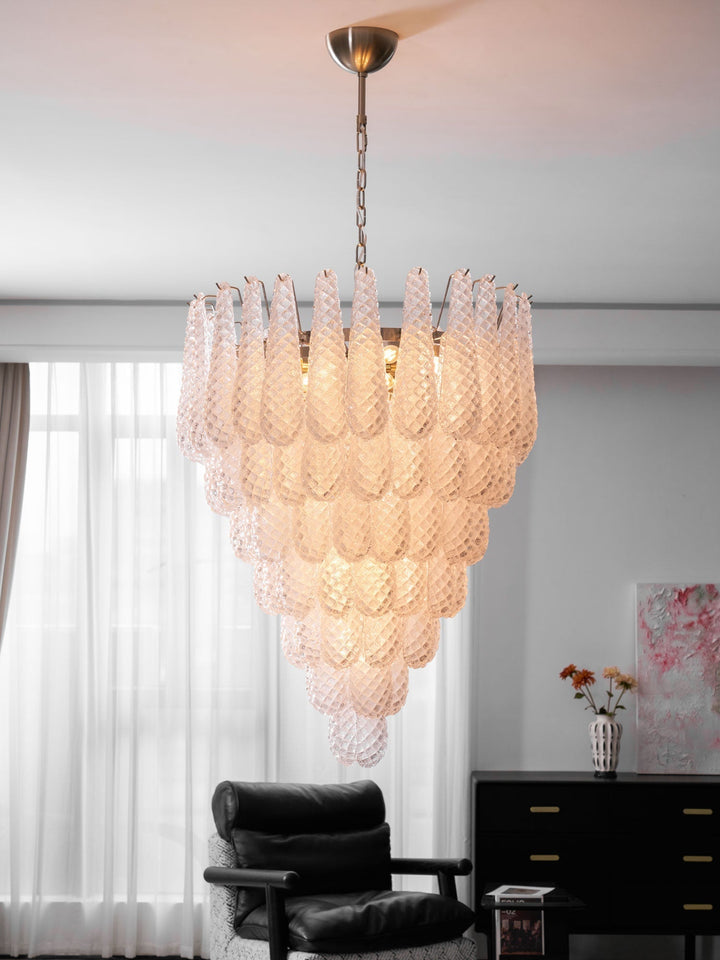 Case Lustre Cascade de Gouttes de Verre - Neutralighting