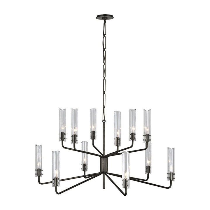 Chandelier en Métal et Verre Traditionnel Premium Cetalan - Neutralighting