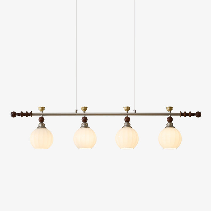 Otheia Suspension Linéaire en Bois Vintage - Neutralighting