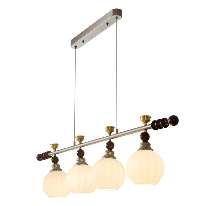 Otheia Suspension Linéaire en Bois Vintage - Neutralighting