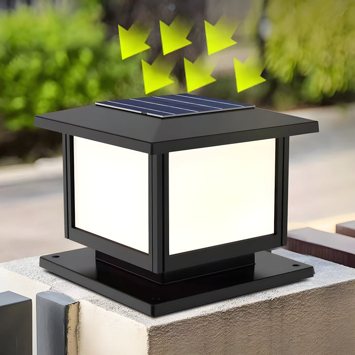 Ray Lampe Solaire Extérieure Carrée de Style Pavillon - Neutralighting