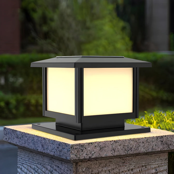 Ray Lampe Solaire Extérieure Carrée de Style Pavillon - Neutralighting