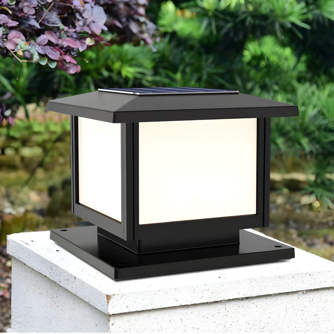Ray Lampe Solaire Extérieure Carrée de Style Pavillon - Neutralighting