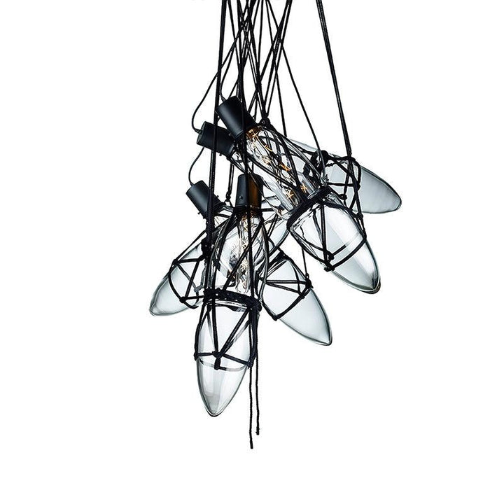 Avlireth Créativité Individuelle Bouteille Verre Suspension - Neutralighting