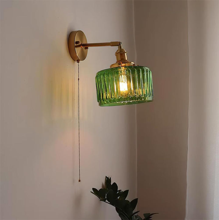 Infinity Applique Murale Laiton Chaîne Verte - Neutralighting