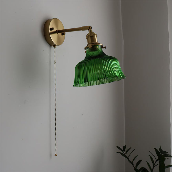 Infinity Applique Murale Laiton Chaîne Verte - Neutralighting