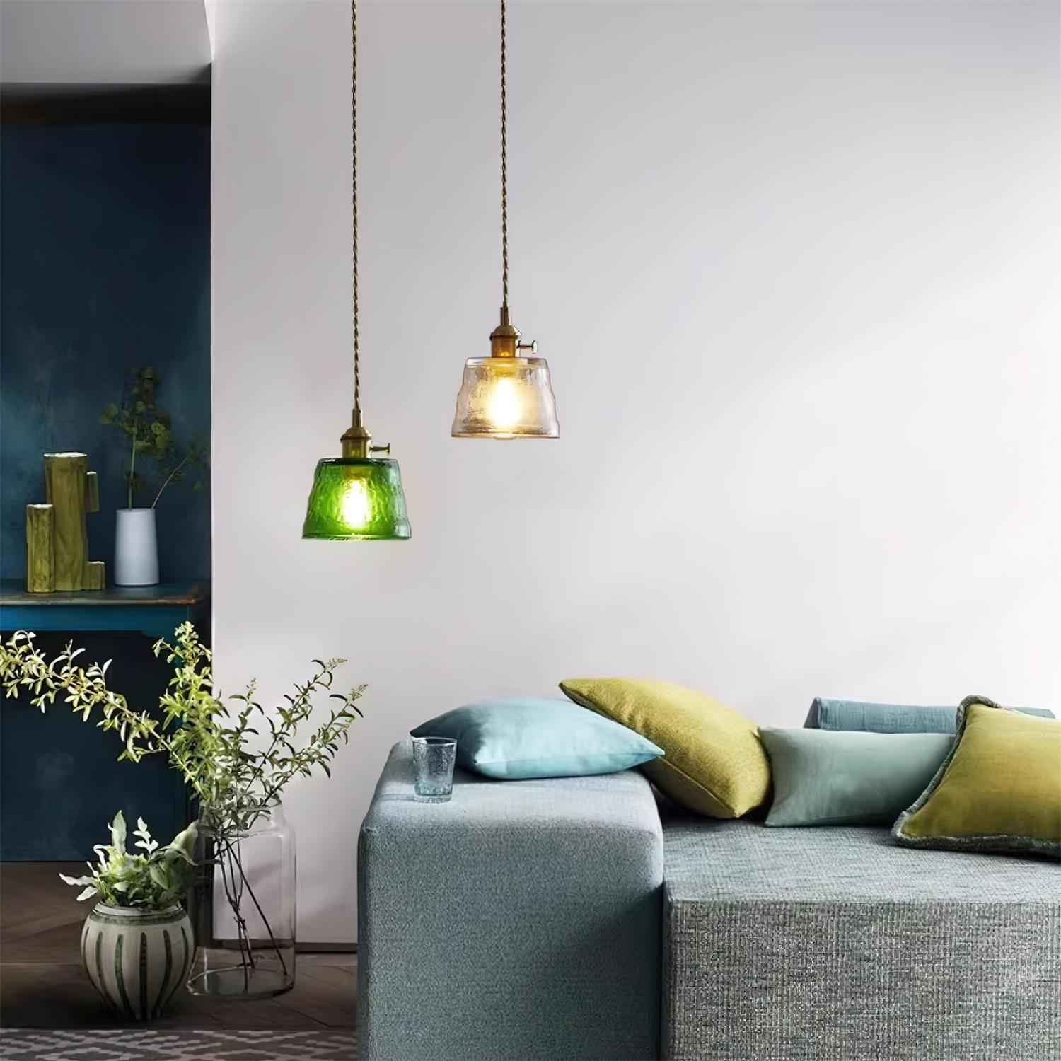 Lampe Aura en Laiton – Design Contemporain
