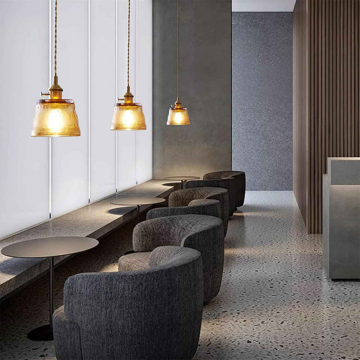 Lampe Aura en Laiton – Design Contemporain