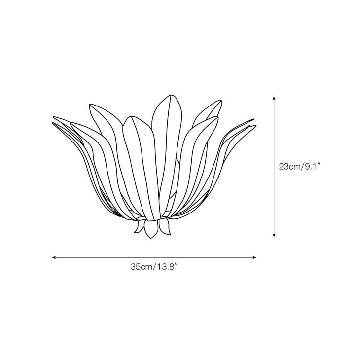 Basis Applique Murale en Métal de Laiton à Créativité Individuelle - Neutralighting
