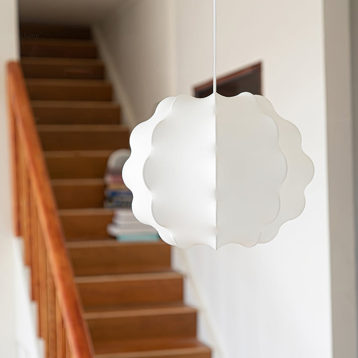Elora Lampe Pendante Scandinave en Soie - Neutralighting