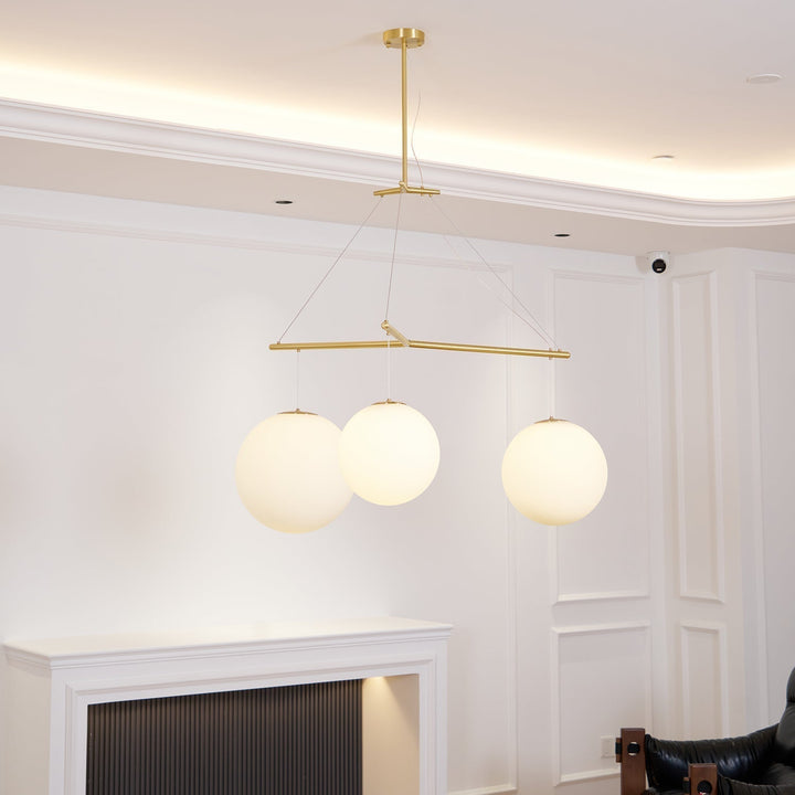 Triad Lampe Pendante en Verre Minimaliste - Neutralighting