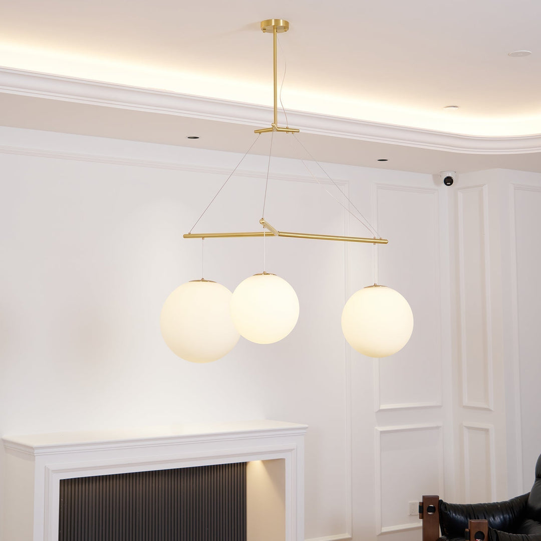 Triad Lampe Pendante en Verre Minimaliste - Neutralighting