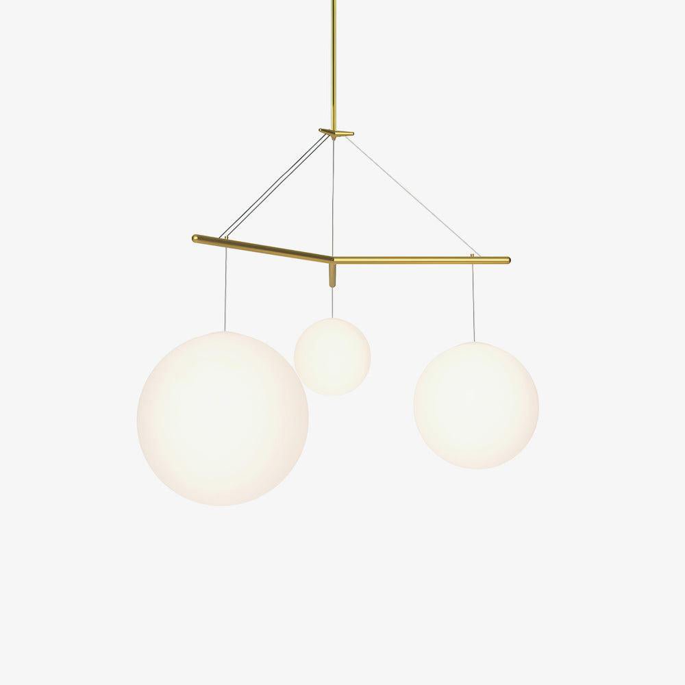 Triad Lampe Pendante en Verre Minimaliste - Neutralighting
