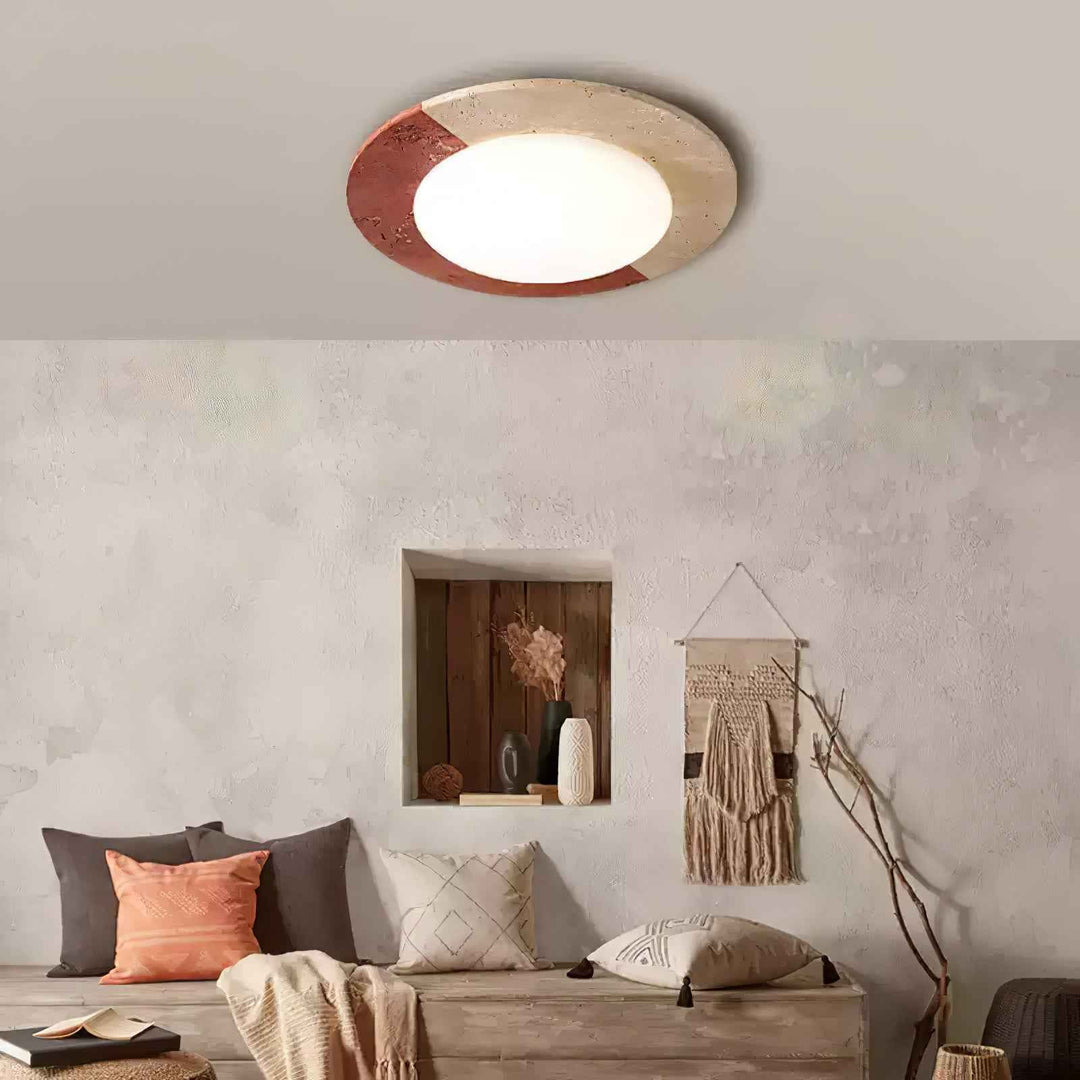 Zeraeos Acrylique 38cm Beige LED
