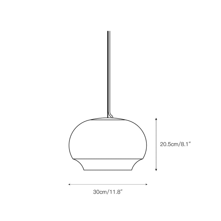Miroir Lampe Pendante en Albâtre et Métal Minimaliste Moderne - Neutralighting