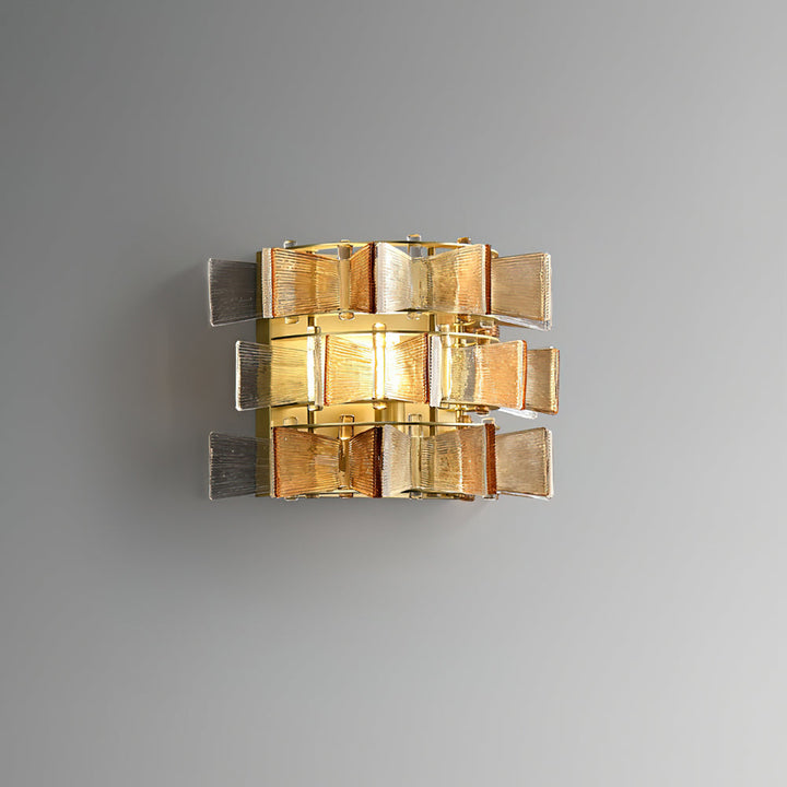 Celvara Applique Murale Accent Ruban en Verre Rainuré - Neutralighting