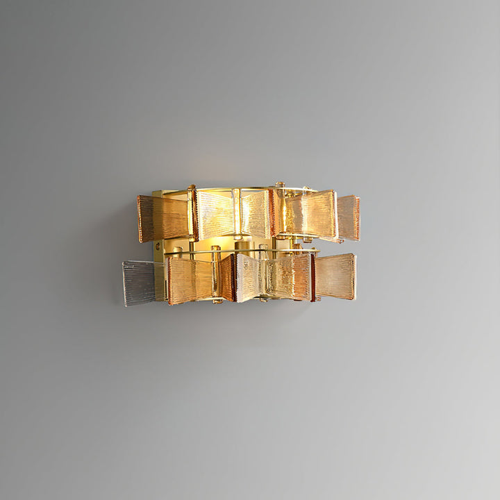 Celvara Applique Murale Accent Ruban en Verre Rainuré - Neutralighting