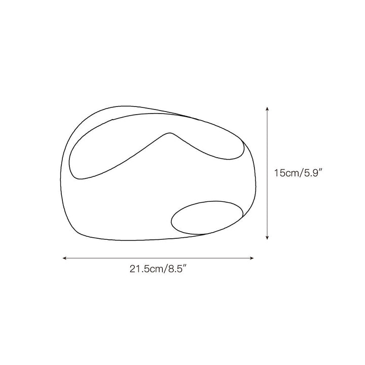 Claro Applique Murale en Ciment Creux à Créativité Individuelle - Neutralighting
