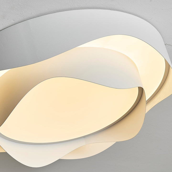 Lustra Plafonnier Blanc en Métal Moderne - Neutralighting