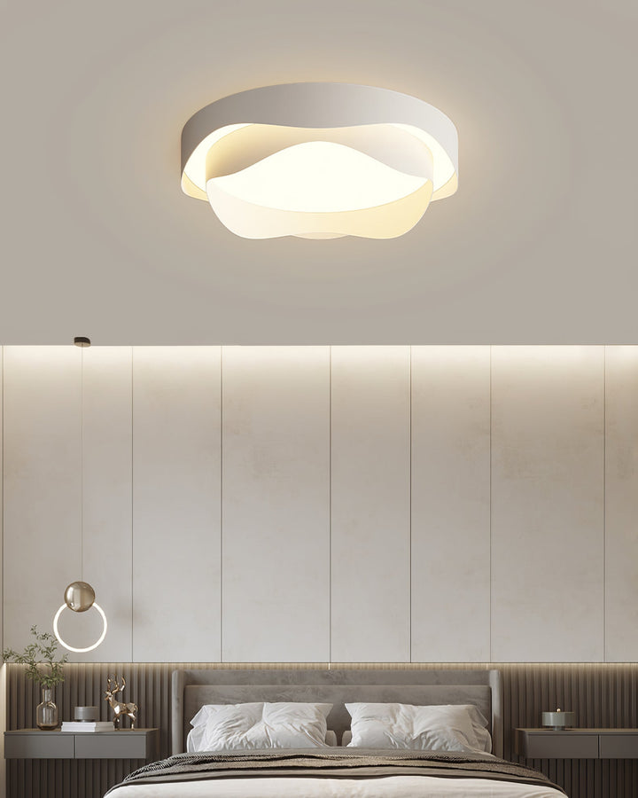 Lustra Plafonnier Blanc en Métal Moderne - Neutralighting