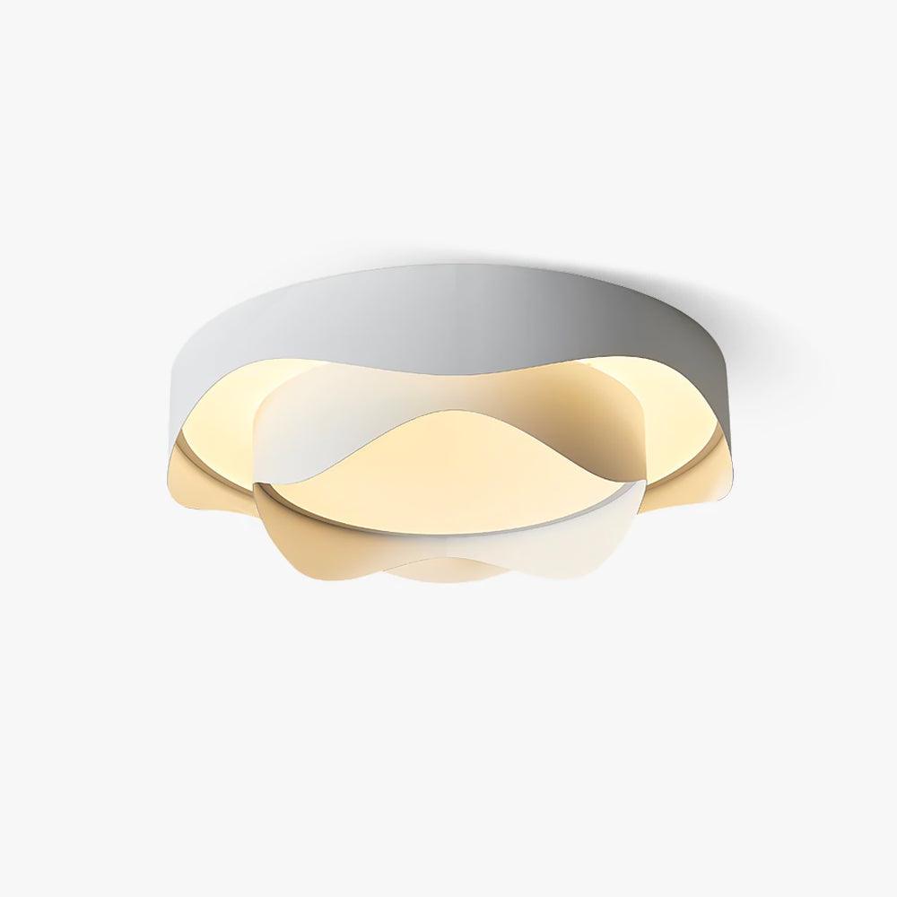 Lustra Plafonnier Blanc en Métal Moderne - Neutralighting