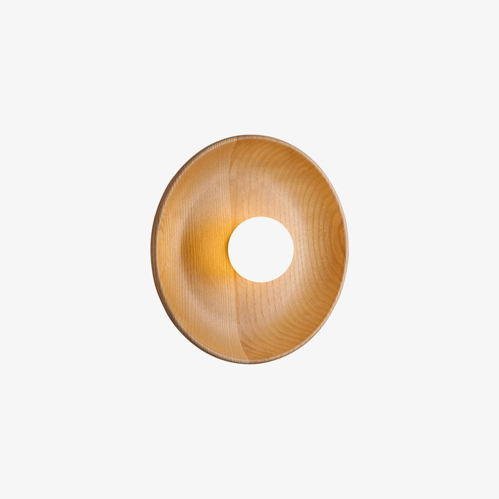 Cumirisra Applique Murale Moderne Minimaliste en Verre et Bois - Neutralighting
